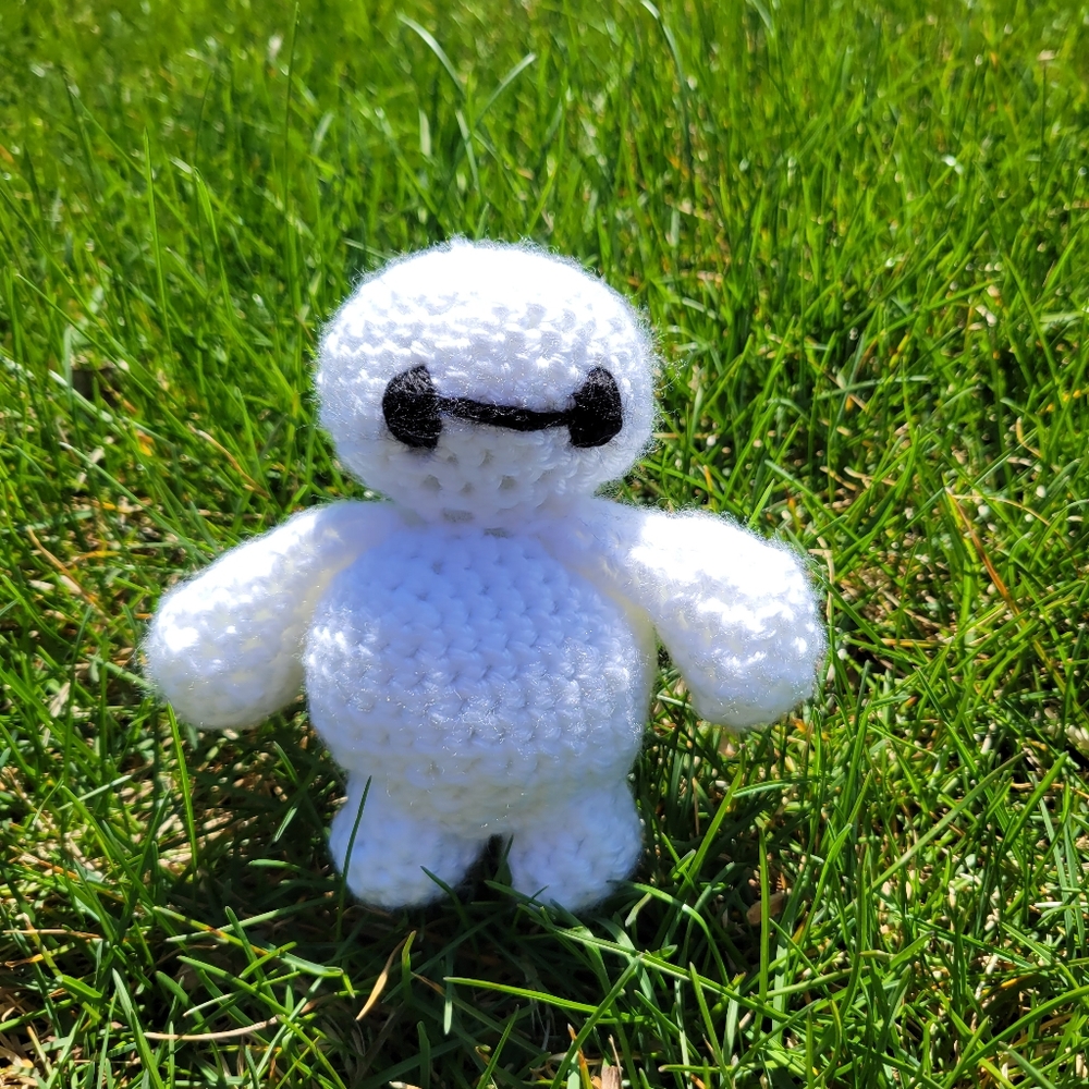 Crocheted Mini Disney's Baymax Stuffie